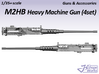 1/35+ M2HB Heavy Machine Gun (4 set) 3d printed 