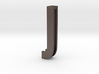 Choker Slide Letters (4cm) - Letter J 3d printed 