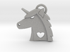 Unicorn Head Pendant 3d printed 