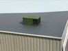 HO scale rooftop air conditioning unit 3d printed 