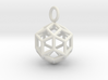 Pendant_Rhombic-Triacontahedron 3d printed 
