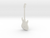 Stratocaster Guitar Pendant 3d printed 