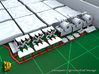 M3/M3A1 halftrack parts (1/16) 3d printed M3 / M3A1 halftrack conversion for Trumpeter (1/16)