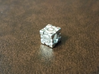 Portal Companion Cube Bead (for charm bracelets) 3d printed 
