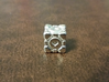 Portal Companion Cube Bead (for thread or wire) 3d printed 