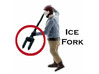 HO Scale Ice Dock Worker with ICE FORK Figure 3d printed 