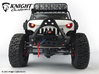 AJ40011 Halo Light Bucket Set 3d printed Shown fitted to the the Knight Customs Skull Face grill & Axial JK (sold separately) 