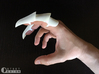Full Finger Articulated Claw Ring 3d printed 