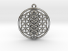 Flower Of Life w/ 15 Sephirot Tree of Life 1.5" 3d printed 