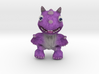 Purple Fur Dragon 3d printed 
