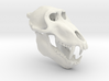 Baboon Skull Pendant (Open Jaw) 3d printed 