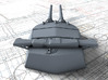 1/600 15" MKI* Queen Elizabeth Class Guns x4 3d printed 3d render showing B Turret detail
