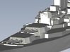 1/3000 scale USS Iowa BB-61 battleship x 1 3d printed 