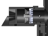 Star heatsink 20mm for KRCNC2 side ports 3d printed 
