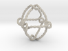 Octahedral knot (Twisted square) 3d printed 