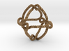 Octahedral knot (Rope with detail) 3d printed 