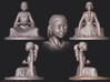 The Childlike Empress Statuette 7cm 3d printed detail