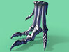 Allosaurus foot - left side, dinosaur model 3d printed 3D render