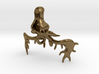 Mistletoe Reindeer Pendant/ Ornament 3d printed 