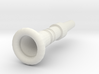 French Horn Shallow Cup Mouthpiece 3d printed 
