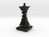 Modern Chess Set - QUEEN 3d printed 