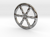 Ancient celts pendant "Battle charioteer's wheel"  3d printed 