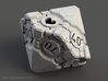 Companion Cube 10D10 (decader) - Portal Dice 3d printed 