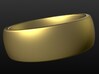 Wedding ring for male 21mm 3d printed 