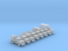 1/285 Scale M929 Series Truck Set Of 8 3d printed 