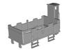 HOe-wagon06 - Crate of passenger wagon N°3 3d printed 
