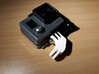 90 degrees mount for GoPro action cam 3d printed 