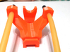 Picatinny-Mounted Sling Bow System Base Kit 3d printed Assembled view with bow attachment