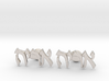Hebrew Name Cufflinks - "Aryeh" 3d printed 