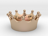 Simple crown pendant 3d printed 