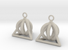  Pyramid triangle earrings serie 3 type 2 3d printed 