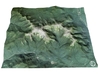 Mount Washington Map: 8.5"x11" 3d printed 