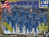1/144 USN Modern Sailors Set001 3d printed 