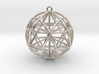 Star Tetrasphere w/nested Star Tetrahedron 1.7" 3d printed 