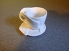 Espresso Cup: "Open Handle" 3d printed Espresso Cup with Saucer (separately available)
