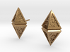 Hedron Studs  3d printed 