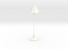 Miniature Dollhouse Floor Lamp 'Finer Fare' 3d printed 