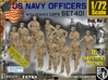 1/72 USN Officers Set401 3d printed 