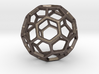 Geodesic Wire ::: Circle Pendant 3d printed 