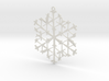 Organic Snowflake Ornament - Canada 3d printed 