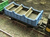 N Gauge Liverpool & Manchester Railway 2nd Coach  3d printed N Gauge L&MR Coach assembled and painted.