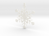 Latticework Snowflake Ornament 3d printed 