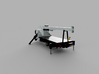 Manitex 35100c Metal Deck Crane Bed 1-87 HO Scale 3d printed 