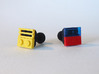 bX Cufflinks 3d printed Black Strong & Flexible (Lego pieces not included)