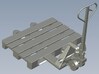 1/32 scale EUR pallet hydraulic truck loader 3d printed 