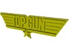 US Navy "TopGun" Fighter Weapons School logo 3d printed 